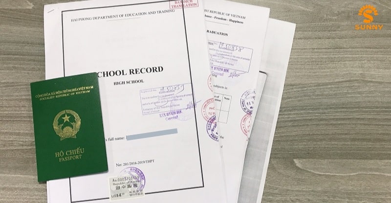 Hồ sơ xin visa du học Hàn Quốc